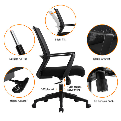 Ergonomic Mesh Conference Chair