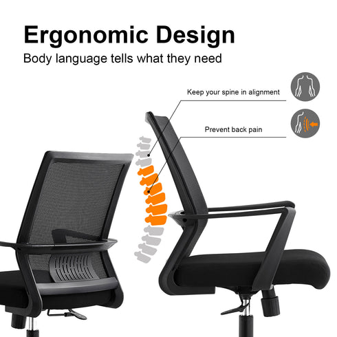 Ergonomic Mesh Conference Chair