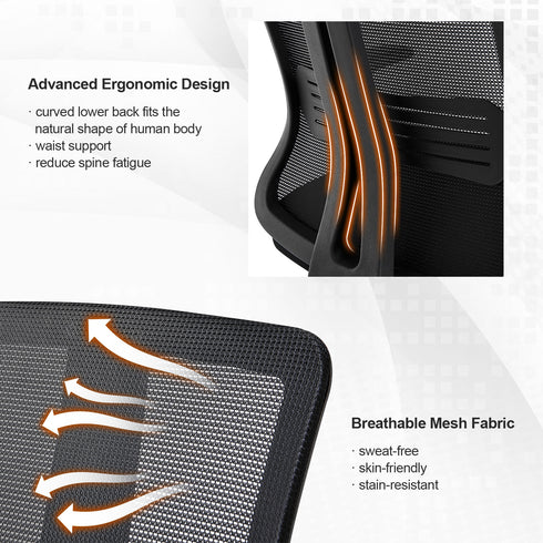 Ergonomic Mesh Task Chair