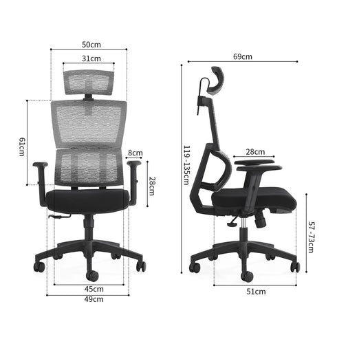 High Back Mesh Office Chair