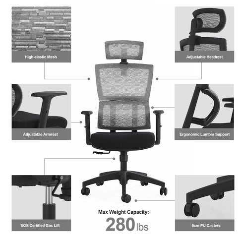 High Back Mesh Office Chair