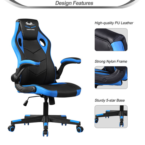 Racing Gaming Chair CL19-14 Blue