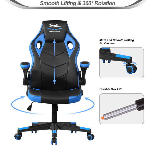 Racing Gaming Chair CL19-14 Blue