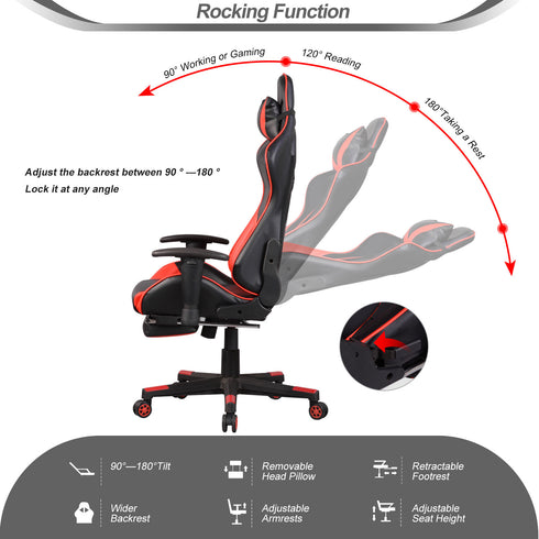 Racing Gaming Chair CL18-64 Red