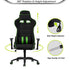 Racing Gaming Chair Green